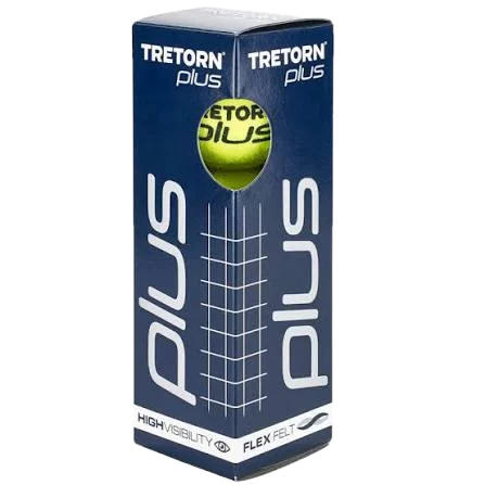 Pelotas Tretorn Plus x 3 uds